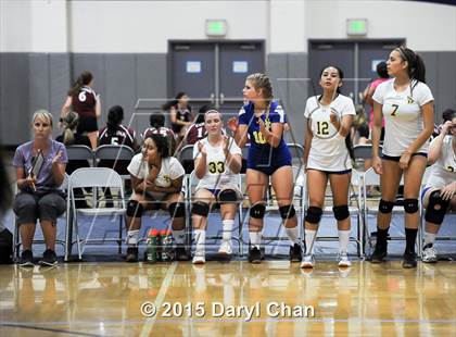 Thumbnail 1 in Alverno vs San Dimas (Garey Tri-City Tournament) photogallery.