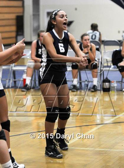 Thumbnail 1 in Alverno vs San Dimas (Garey Tri-City Tournament) photogallery.