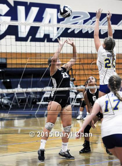 Thumbnail 3 in Alverno vs San Dimas (Garey Tri-City Tournament) photogallery.