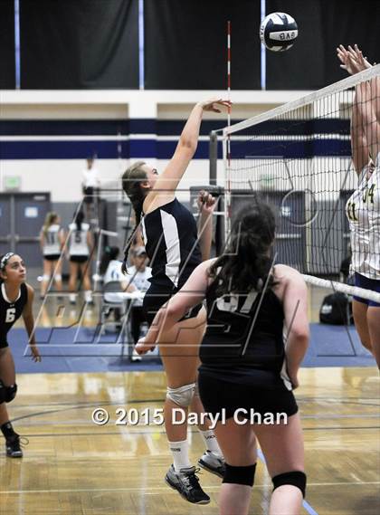 Thumbnail 2 in Alverno vs San Dimas (Garey Tri-City Tournament) photogallery.