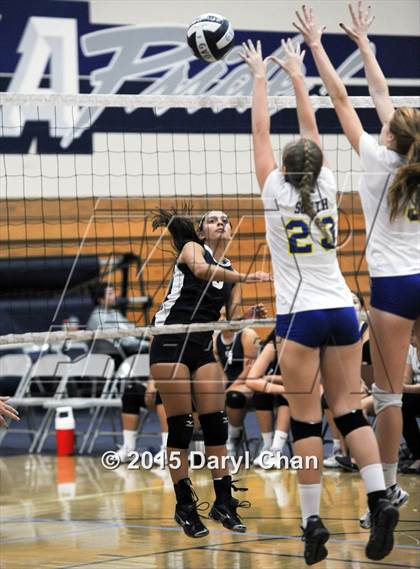 Thumbnail 1 in Alverno vs San Dimas (Garey Tri-City Tournament) photogallery.