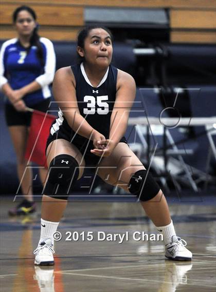 Thumbnail 3 in Alverno vs San Dimas (Garey Tri-City Tournament) photogallery.