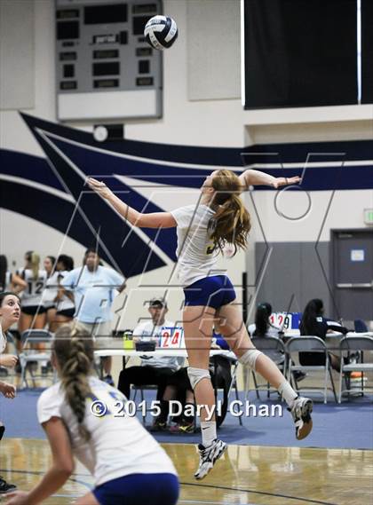 Thumbnail 1 in Alverno vs San Dimas (Garey Tri-City Tournament) photogallery.
