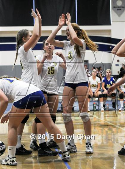 Thumbnail 3 in Alverno vs San Dimas (Garey Tri-City Tournament) photogallery.