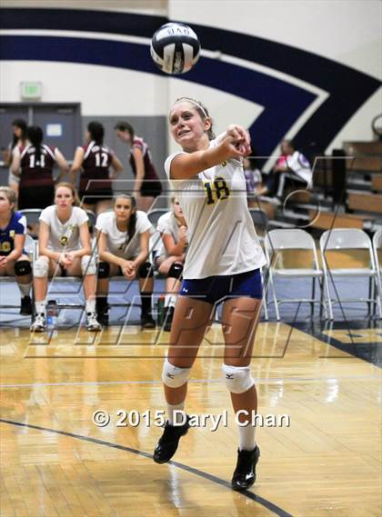 Thumbnail 2 in Alverno vs San Dimas (Garey Tri-City Tournament) photogallery.