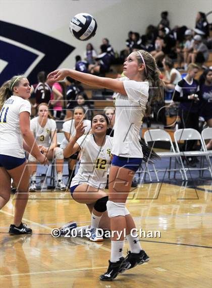 Thumbnail 2 in Alverno vs San Dimas (Garey Tri-City Tournament) photogallery.