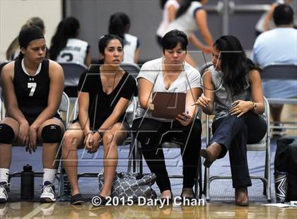Thumbnail 1 in Alverno vs San Dimas (Garey Tri-City Tournament) photogallery.