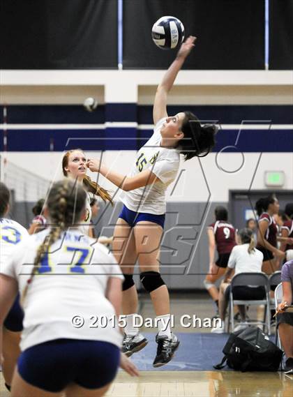 Thumbnail 1 in Alverno vs San Dimas (Garey Tri-City Tournament) photogallery.