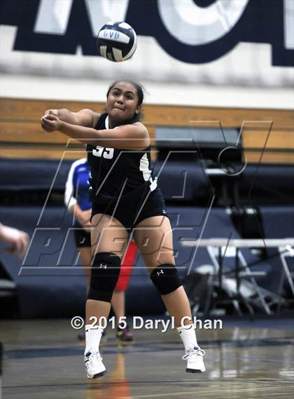 Thumbnail 2 in Alverno vs San Dimas (Garey Tri-City Tournament) photogallery.