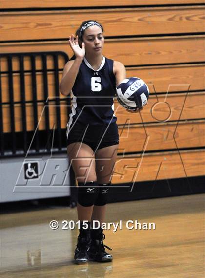 Thumbnail 3 in Alverno vs San Dimas (Garey Tri-City Tournament) photogallery.