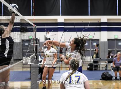 Thumbnail 2 in Alverno vs San Dimas (Garey Tri-City Tournament) photogallery.