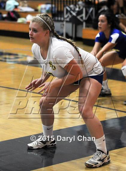 Thumbnail 2 in Alverno vs San Dimas (Garey Tri-City Tournament) photogallery.