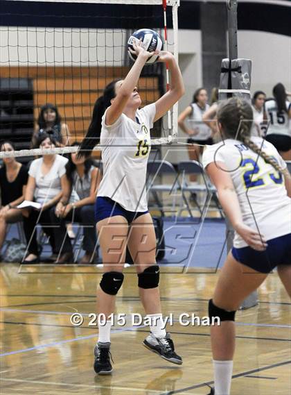 Thumbnail 2 in Alverno vs San Dimas (Garey Tri-City Tournament) photogallery.
