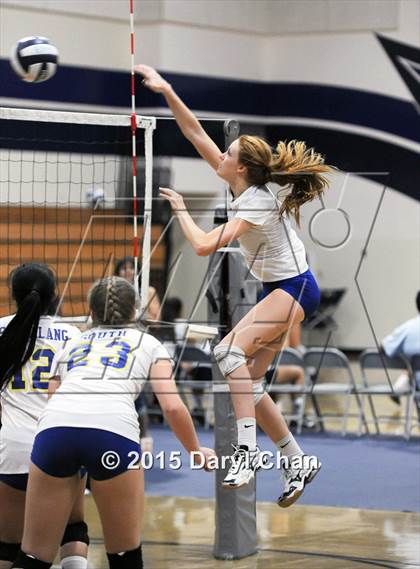 Thumbnail 1 in Alverno vs San Dimas (Garey Tri-City Tournament) photogallery.