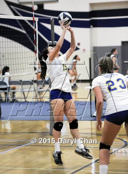 Thumbnail 3 in Alverno vs San Dimas (Garey Tri-City Tournament) photogallery.
