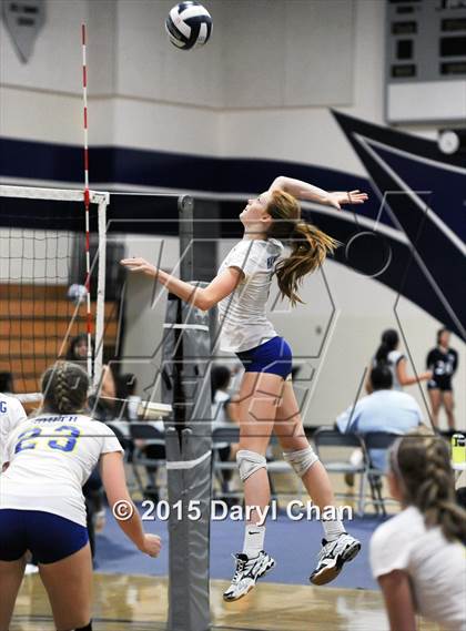 Thumbnail 3 in Alverno vs San Dimas (Garey Tri-City Tournament) photogallery.