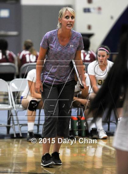 Thumbnail 2 in Alverno vs San Dimas (Garey Tri-City Tournament) photogallery.