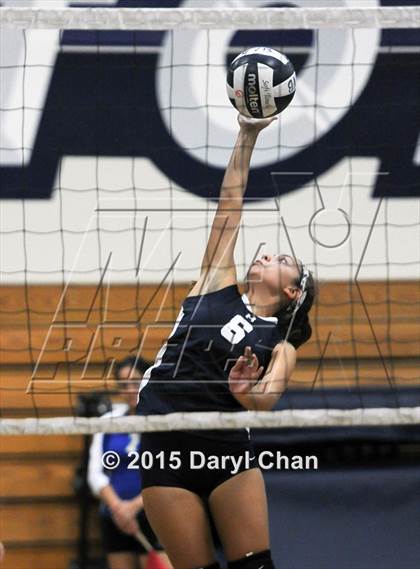Thumbnail 2 in Alverno vs San Dimas (Garey Tri-City Tournament) photogallery.
