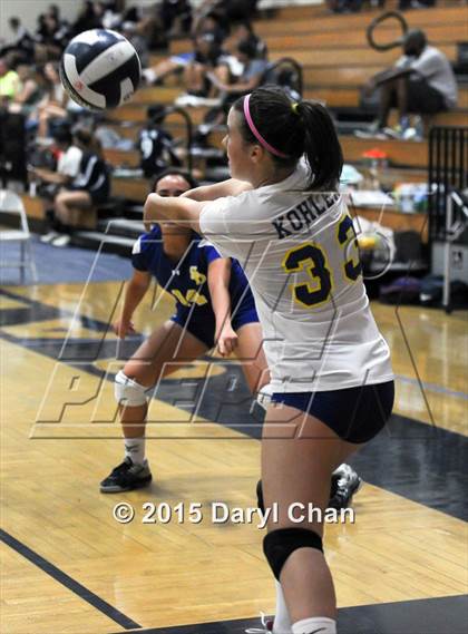 Thumbnail 2 in Alverno vs San Dimas (Garey Tri-City Tournament) photogallery.