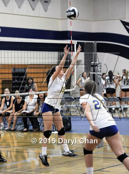 Thumbnail 3 in Alverno vs San Dimas (Garey Tri-City Tournament) photogallery.