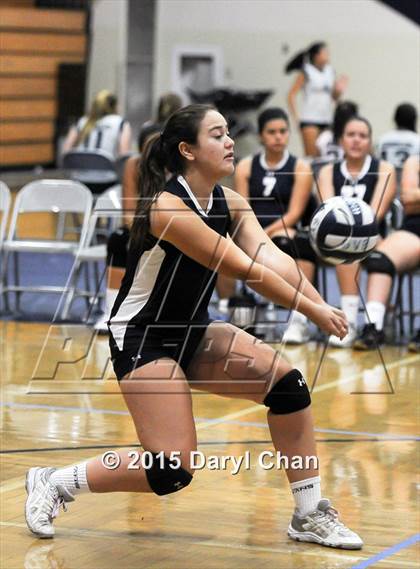 Thumbnail 3 in Alverno vs San Dimas (Garey Tri-City Tournament) photogallery.