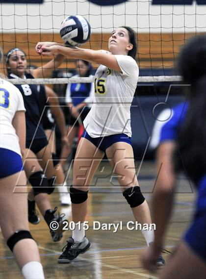 Thumbnail 3 in Alverno vs San Dimas (Garey Tri-City Tournament) photogallery.