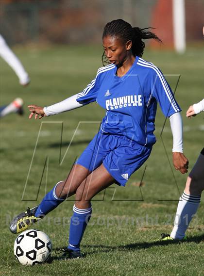 Thumbnail 1 in Plainville @ Plainfield (CIAC Class M 1st Round) photogallery.