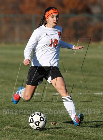 Thumbnail 3 in Plainville @ Plainfield (CIAC Class M 1st Round) photogallery.