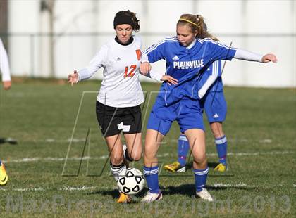 Thumbnail 1 in Plainville @ Plainfield (CIAC Class M 1st Round) photogallery.