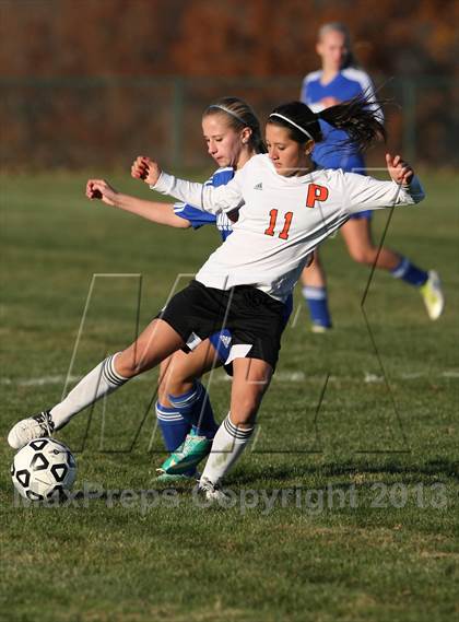 Thumbnail 3 in Plainville @ Plainfield (CIAC Class M 1st Round) photogallery.
