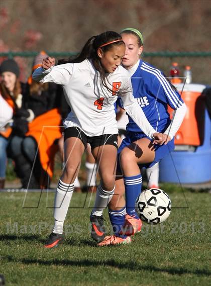 Thumbnail 3 in Plainville @ Plainfield (CIAC Class M 1st Round) photogallery.