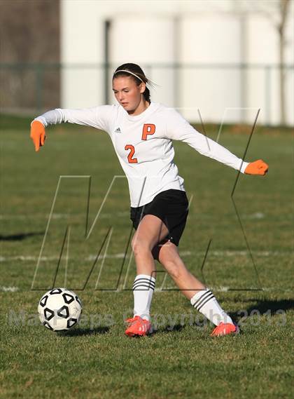 Thumbnail 2 in Plainville @ Plainfield (CIAC Class M 1st Round) photogallery.