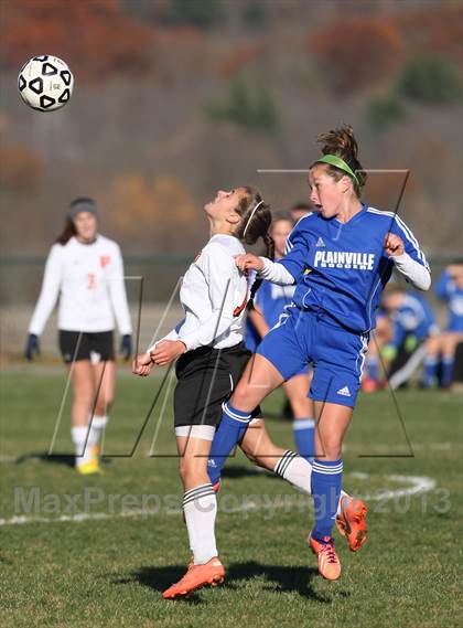 Thumbnail 1 in Plainville @ Plainfield (CIAC Class M 1st Round) photogallery.