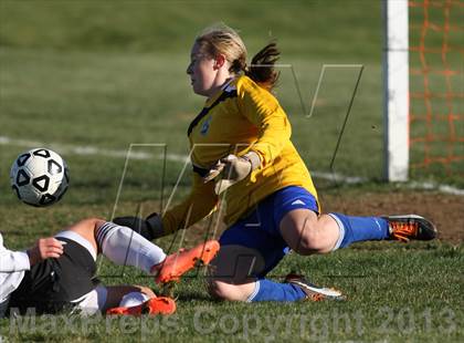Thumbnail 3 in Plainville @ Plainfield (CIAC Class M 1st Round) photogallery.