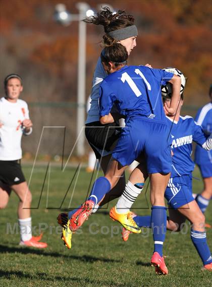 Thumbnail 3 in Plainville @ Plainfield (CIAC Class M 1st Round) photogallery.