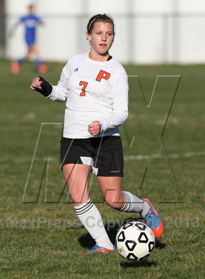 Thumbnail 3 in Plainville @ Plainfield (CIAC Class M 1st Round) photogallery.