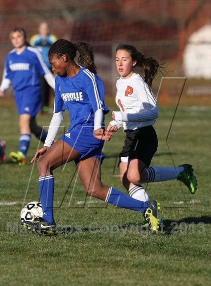 Thumbnail 1 in Plainville @ Plainfield (CIAC Class M 1st Round) photogallery.