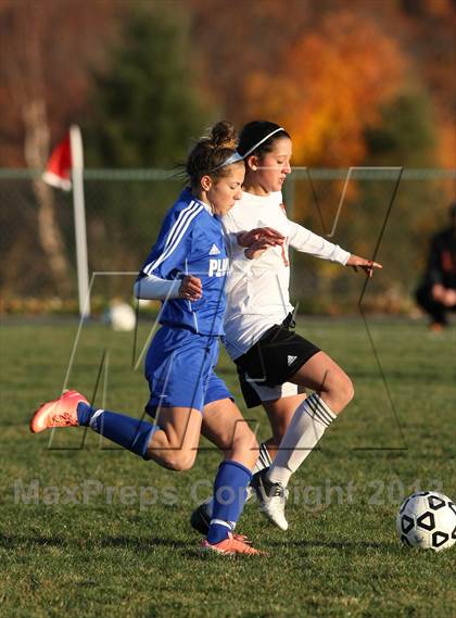 Thumbnail 3 in Plainville @ Plainfield (CIAC Class M 1st Round) photogallery.