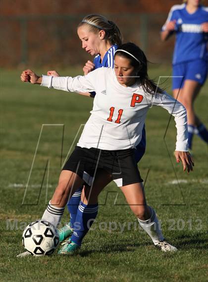 Thumbnail 1 in Plainville @ Plainfield (CIAC Class M 1st Round) photogallery.
