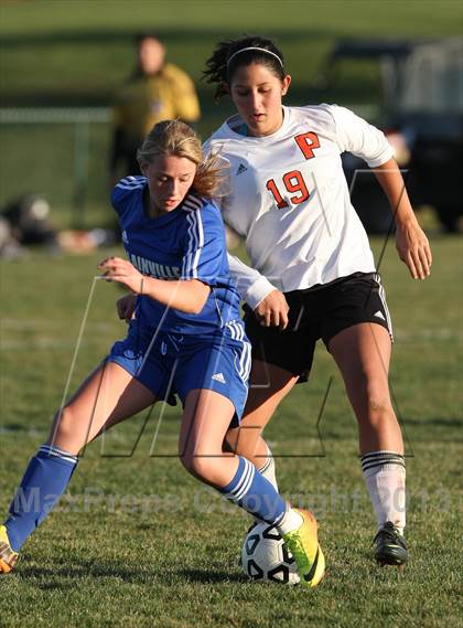 Thumbnail 1 in Plainville @ Plainfield (CIAC Class M 1st Round) photogallery.