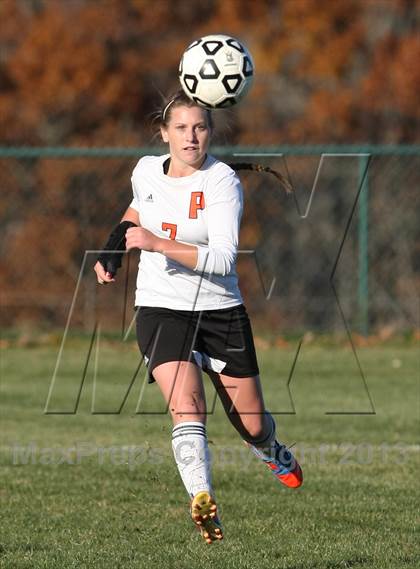 Thumbnail 2 in Plainville @ Plainfield (CIAC Class M 1st Round) photogallery.