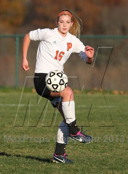 Thumbnail 2 in Plainville @ Plainfield (CIAC Class M 1st Round) photogallery.