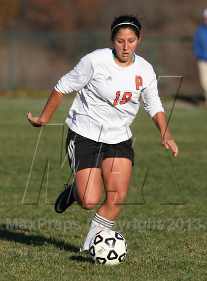 Thumbnail 2 in Plainville @ Plainfield (CIAC Class M 1st Round) photogallery.