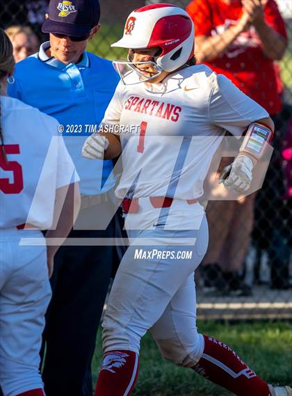 Thumbnail 3 in South Dearborn @ Connersville (IHSAA 3A Section 29 Final) photogallery.