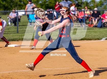 Thumbnail 3 in South Dearborn @ Connersville (IHSAA 3A Section 29 Final) photogallery.