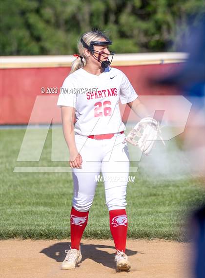 Thumbnail 3 in South Dearborn @ Connersville (IHSAA 3A Section 29 Final) photogallery.
