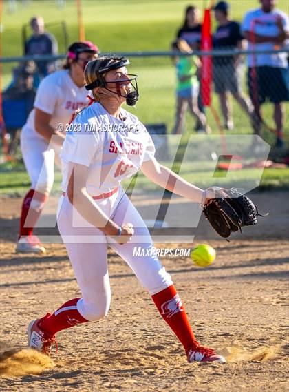 Thumbnail 2 in South Dearborn @ Connersville (IHSAA 3A Section 29 Final) photogallery.