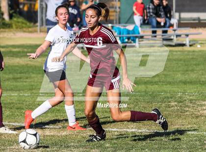 Thumbnail 2 in Pomona Catholic vs Valley Christian (Ontario Christian Tournament) photogallery.