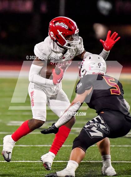 Thumbnail 1 in Pasadena @ El Modena (CIF SS DIV 3 Playoff) photogallery.