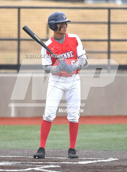 Thumbnail 2 in Grapevine Faith Christian vs Bishop Dunne (McLain/Cowart Invitational) photogallery.